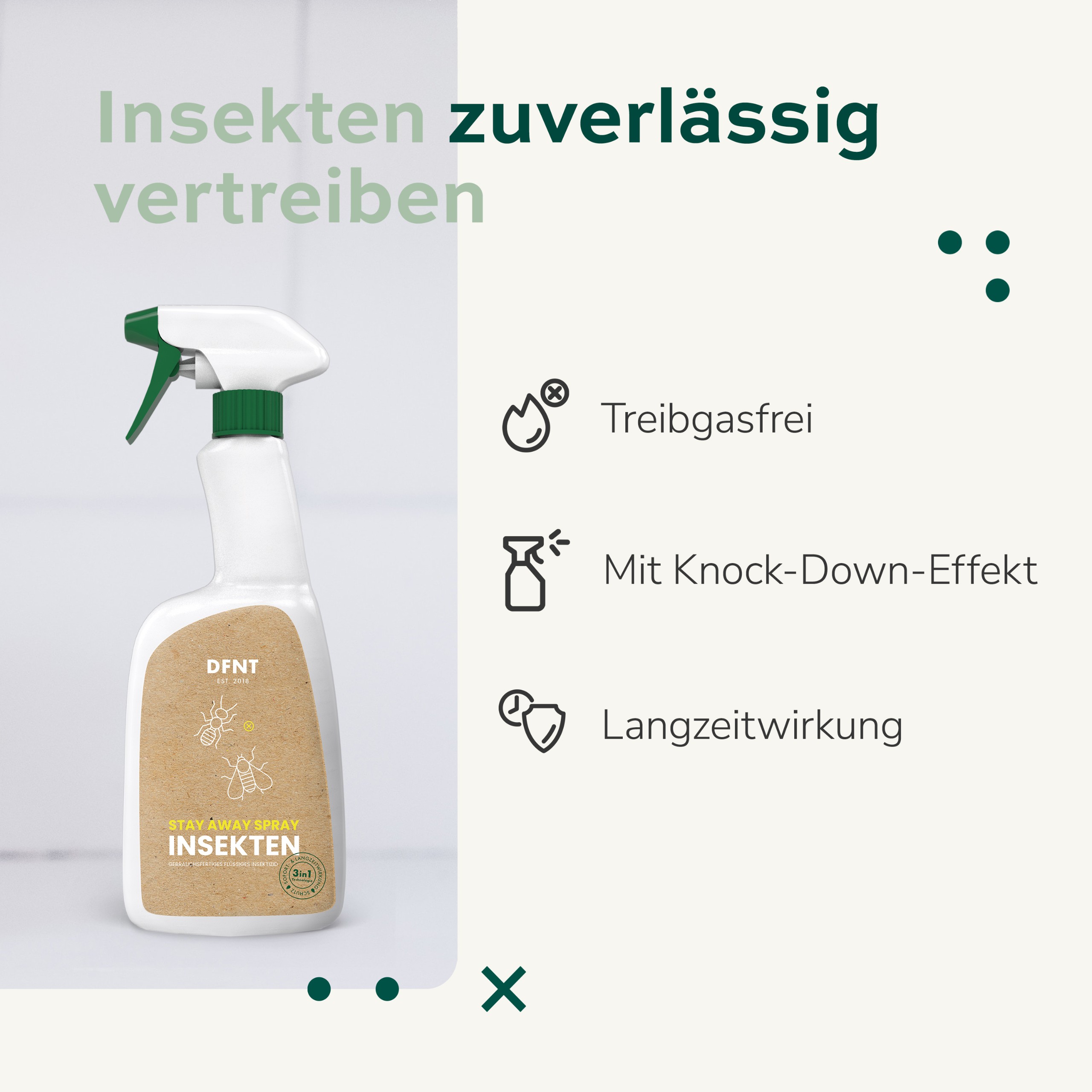 ▷ Insektenspray - 500ml Pumpspray - online kaufen